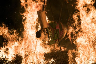 Con la quema de la sardina se da por finalizado el Carnaval (foto: Ayuntamiento – Lali Puig)