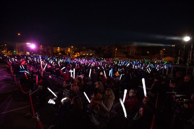 El Escardívol se ha llenado de luces (foto: Localpres)