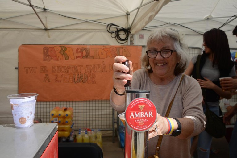 Barra de bar solidaria (foto: Localpres)
