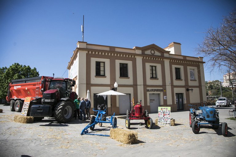 Como cada año, ha habido una muestra de maquinaria agrícola (foto: Ayuntamiento de Rubí - Lali Puig)