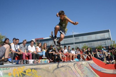 Uno de los jóvenes patinadores de la edición 2016 (foto: Localpres).