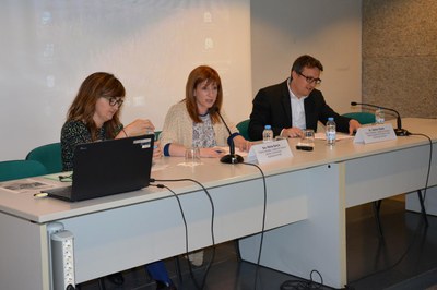 Los concejales Marta García y Rafael Güeto