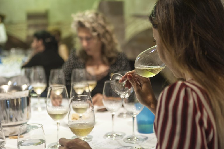 25 catadores profesionales han realizado la cata a ciegas (foto: Cesar Font)