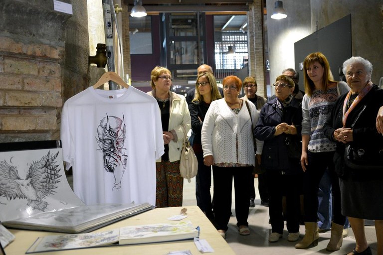 Visita al Peacock Rubí Art Festival