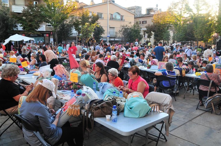 Encuentro de encajeras (foto: Localpres)