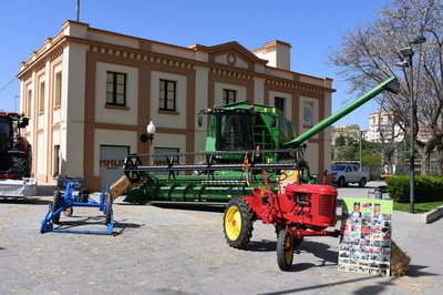 La feria ha contado con una muestra de maquinaria agrícola (foto: Localpres)