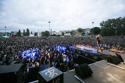 El festival recupera su emplazamiento original en elEscardívol (foto: Ayuntamiento de Rubí – Lali Puig).
