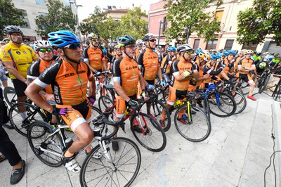 Manifestación ciclistas (Ajuntament de Rubí - Localpes)