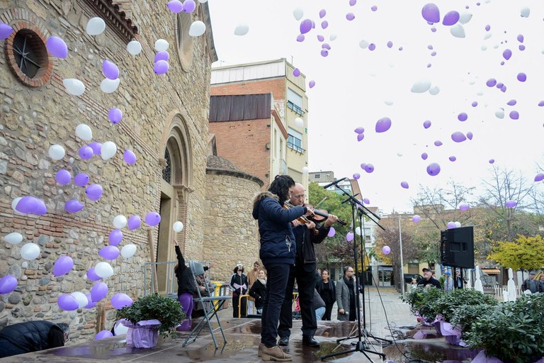 Actuación de la Escuela Municipal de Música Pere Burés (foto: Localpres)