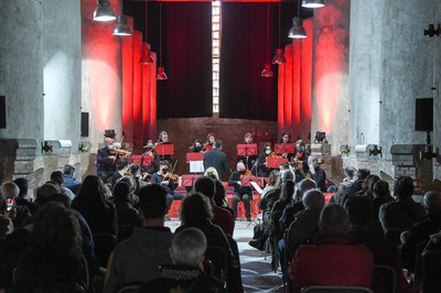 Actuación de la Orquestra de Cámara (foto: Ayuntamiento de Rubí - Localpres)