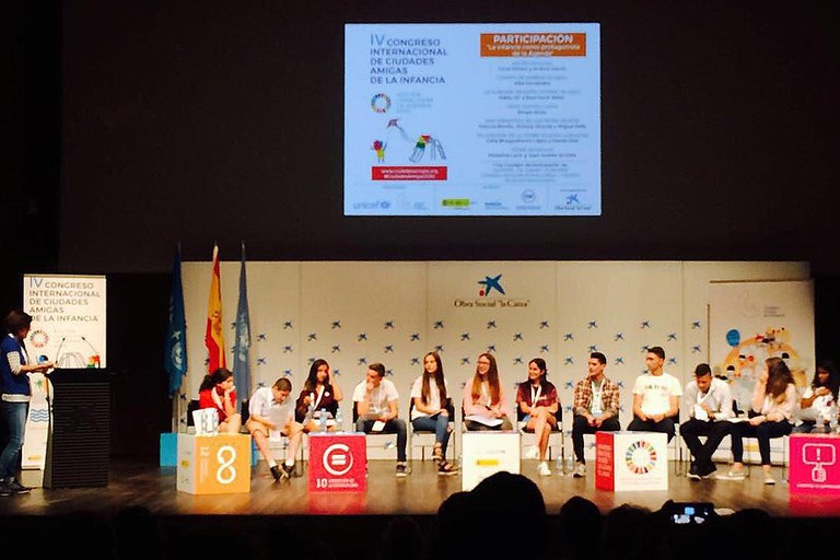 Los niños han dado su opinión en el congreso