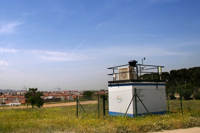 En Rubí, la estación de la Red de Vigilancia y Previsión de la Contaminación Atmosférica está ubicada en Ca n'Oriol (foto: Ramon Vilalta).