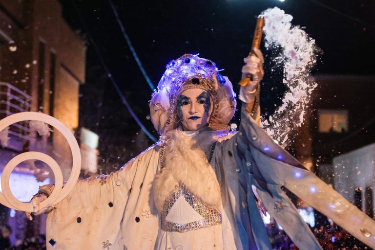 Animación de la cabalgata (foto: Ayuntamiento de Rubí - Lali Puig)