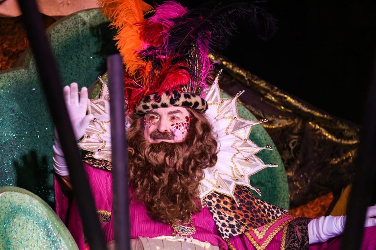 El rey Gaspar (foto: Ayuntamiento de Rubí - Lali Puig)