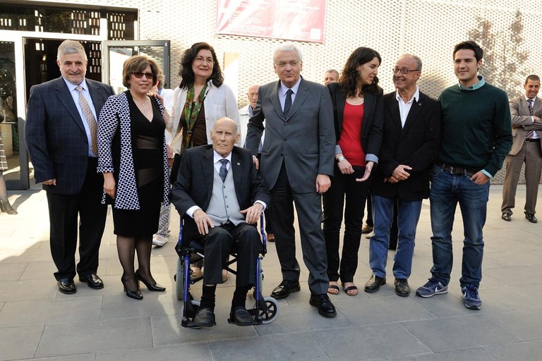 Marroyo con las autoridades (foto: Localpres)