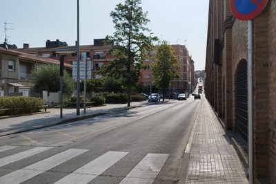 Las obras en la c. Cadmo consistirán en renovar el colector y en reurbanizar la vía (foto: Ayuntamiento de Rubí).
