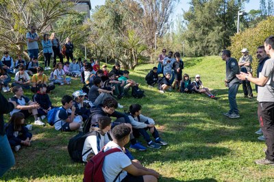 El proyecto ha culminado con una plantación colectiva en el Arboretum (foto: Ayuntamiento de Rubí - Localpres).