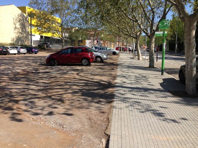 Projecte d'aparcaments al carrer Mallorca entre els carrers Alcanyís i Granada