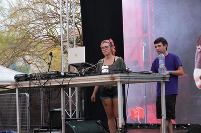 Los DJ de La SoniK (foto: Ayuntamiento de Rubí).