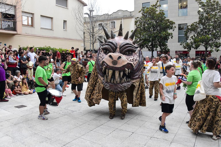 La bestia de los Rubeo Diablorum (foto: Ayuntamiento de Rubí - Localpres)