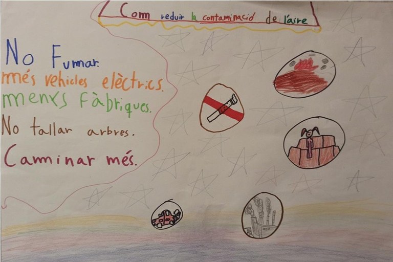 Cartel de la clase río Tajo ─ 5º B de la Escuela Rivo Rubeo