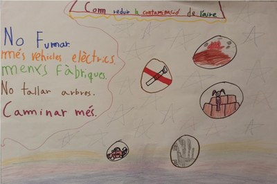 Cartel de la clase río Tajo ─ 5º B de la Escuela Rivo Rubeo.