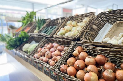 Escaparate de La Bona Fruita.